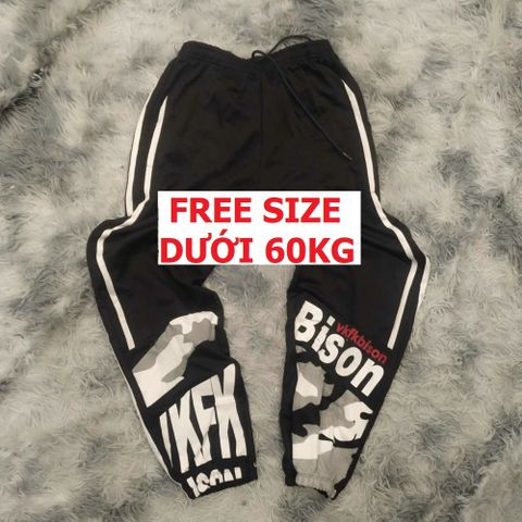 Quần Jogger Thể Thao Unisex Dành Cho Nam Nữ - Phong Cách Trẻ Trung, Thoải Mái Tập Gym, FREESIZE Dưới 60kg, Xả Lỗ Hot!
