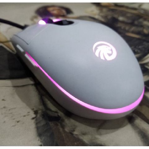 Chuột Gaming Fmouse F102 RGB 3500DPI Ergonomic - Chuột Chơi Game Nhỏ Gọn, Tùy Chỉnh LED, Phần Mềm Hỗ Trợ, Khiến Game Thủ Thoải Mái