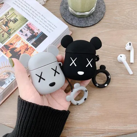 Vỏ Bọc AirPods Silicone Dẻo - Hộp Sạc Tai Nghe AirPods 1 2 PRO - Thiết Kế Thời Trang, Đẹp, Bảo Vệ Chắc Chắn - Bộ Sưu Tập 15 Mẫu