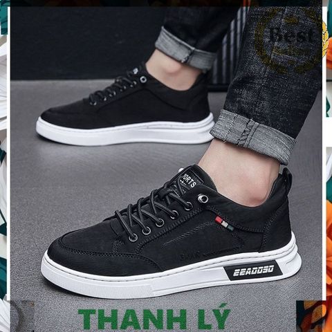 Giày Thể Thao Nam BKARR Dệt Vải Thời Trang Dây Buộc Thông Minh - Size 39-43, Phù Hợp Đi Học, Đi Chơi, Đi Làm