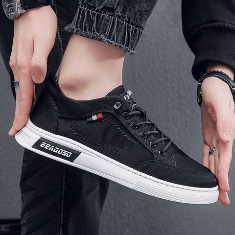 Giày Thể Thao Nam BKARR Dệt Vải Thời Trang Dây Buộc Thông Minh - Size 39-43, Phù Hợp Đi Học, Đi Chơi, Đi Làm