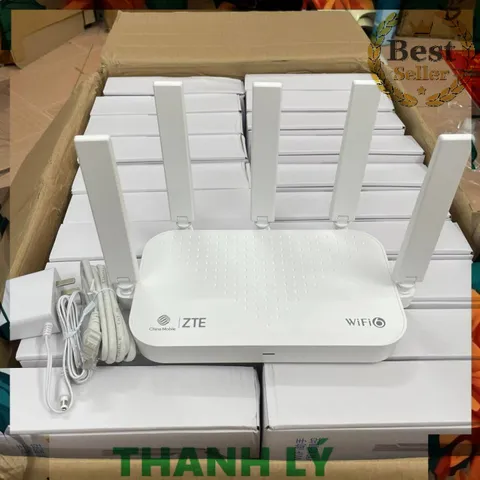⭐ ⭐ ⭐ Bộ Phát Router Wifi6 ZTE E2633 AX3000 Mbps ( Mới 100% Fullbox ) Công Nghệ WiFi 6 - 2.4G 573Mbps, 5G 2402Mbps - Vua