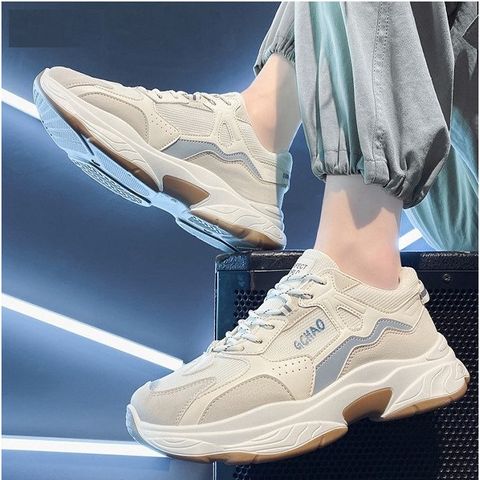 Giày Sneaker Nam Tăng Chiều Cao Thời Trang Mã 059 - Đế Êm Dễ Phối Đồ Cho Đi Học, Đi Chơi, Mới 100%
