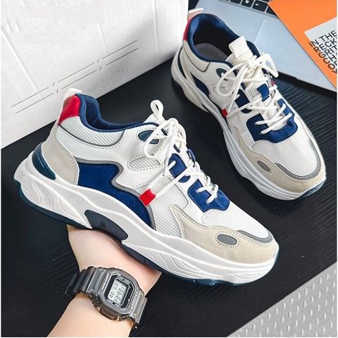Giày Sneaker Nam Tăng Chiều Cao Mã 027 - Thời Trang Đế Êm Chắc Chân Dễ Phối Đồ Cho Đi Học, Đi Chơi, Đi Làm