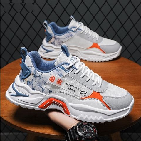 Giày Sneaker Nam Tăng Chiều Cao Họa Tiết Hoạt Hình Thời Trang mã P2 - Giày Mới Đi Học, Đi Chơi Cho Nam