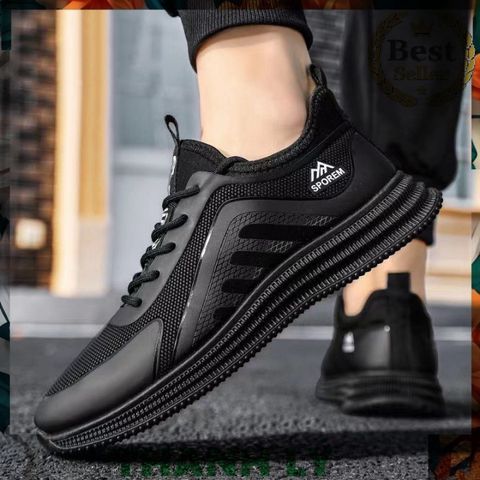 Giày Thể Thao Nam Sneaker SPOREEMM Bền Đẹp Thời Trang Mới Dành Cho Đi Học, Đi Chơi - Giày Dễ Phối Đồ và Chất Lượng Cao