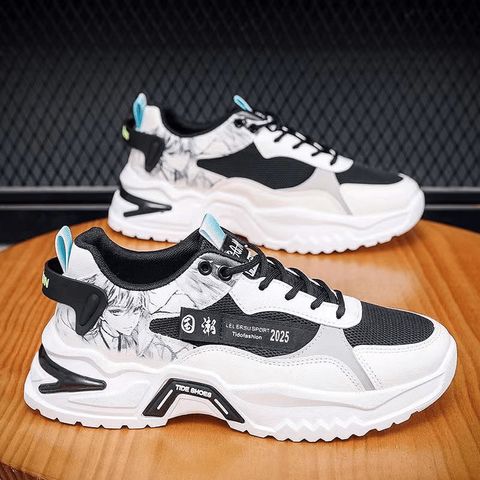 Giày Thể Thao Sneaker Nam TIDE SHOESS Thời Trang Gót Hình Người - Dễ Phối Đồ, Phong Cách Mới Cho Đi Học Và Đi Chơi