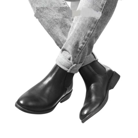 Giày boots nam Chelsea Classic - Đế khâu thời trang, phong cách thanh lịch, phù hợp với mọi outfit, chất liệu da cao cấp, tăng chiều cao 3cm