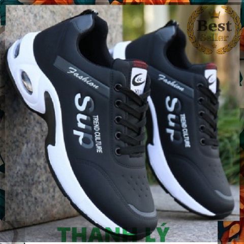 Giày Nam Thể Thao Phong Cách Cao Cấp - Sneaker Đen, Trắng, Xanh Chất Liệu Nhẹ, Thoải Mái, Dễ Phối Đồ cho Mọi Hoạt Động