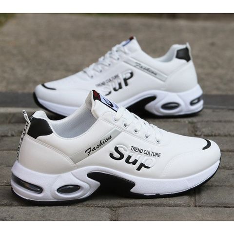 Giày Nam Thể Thao Phong Cách Cao Cấp - Sneaker Đen, Trắng, Xanh Chất Liệu Nhẹ, Thoải Mái, Dễ Phối Đồ cho Mọi Hoạt Động