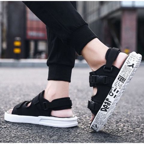 Sandal nam 2 quai Đế Chữ - Dép thời trang mới cho nam đi học, đi chơi - Chất lượng cao cấp, đủ size, đảm bảo đẹp hơn ngoài ảnh