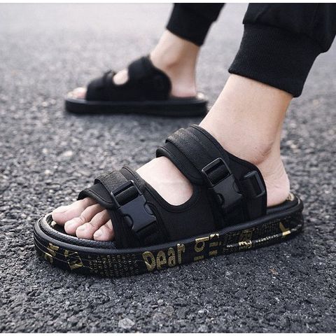 Sandal nam 2 quai Đế Chữ - Dép thời trang mới cho nam đi học, đi chơi - Chất lượng cao cấp, đủ size, đảm bảo đẹp hơn ngoài ảnh