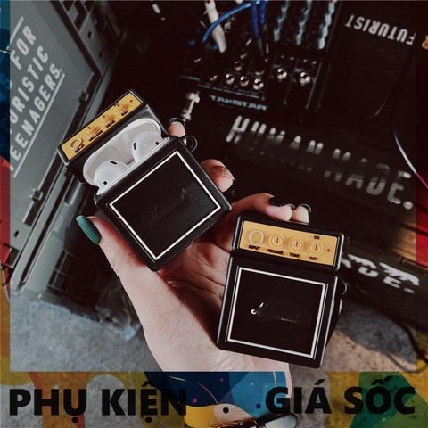 Vỏ Bọc AirPods 1 2 Pro (Loa Đen) Bằng Silicon Dẻo - Phụ Kiện Chất Lượng Cho Tai Nghe AirPods Sạc Thông Minh