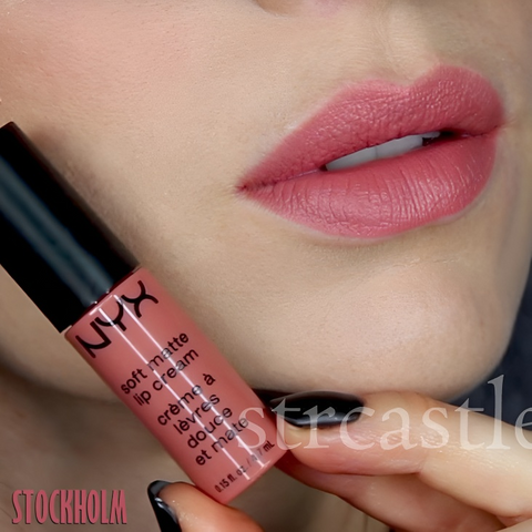Son mini NYX Soft Matte Lip Cream - SMLC 02 Stockholm - màu nude 240832