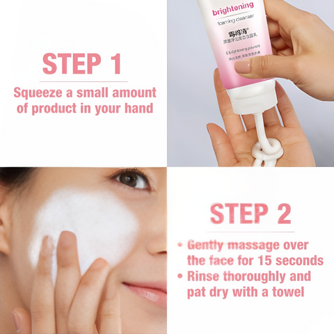 Sữa Rửa Mặt Neutrogena Brightening Foaming Cleanser 175g - Làm Sạch Sâu và Làm Sáng Da, Dưỡng Ẩm Chất Lượng Cao