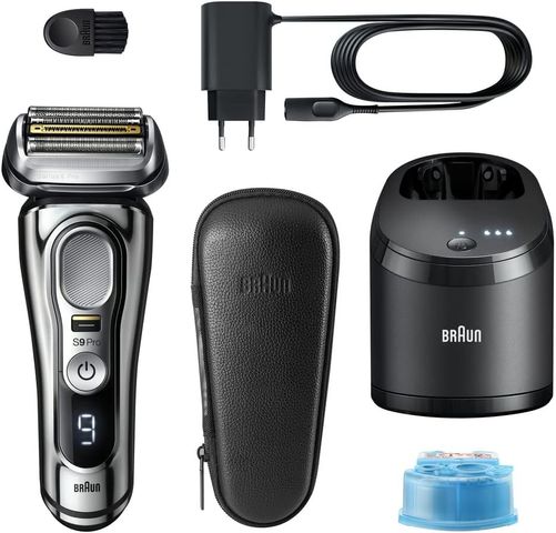 Máy Cạo Râu Braun Series 9 Pro Premium 9486CC - Cạo Mượt Mà Không Gió, Công Nghệ ProLift, Sạc Nhanh, Sản Xuất Tại Đức