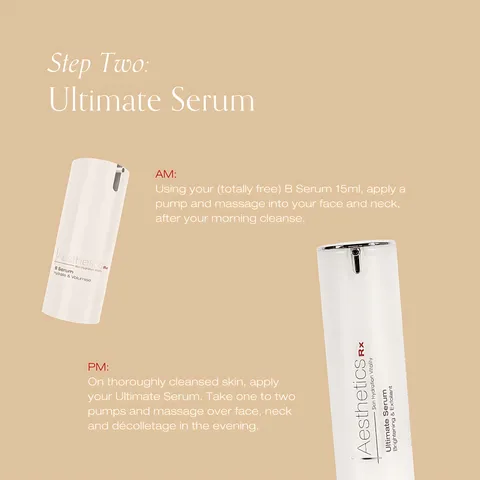 Serum Dưỡng Da Đa Năng Aesthetics Rx B - 15ml, Chứa Vitamin B3, B5, Axit Hyaluronic, Cấp Ẩm Dài Lâu và Chống Lão Hóa