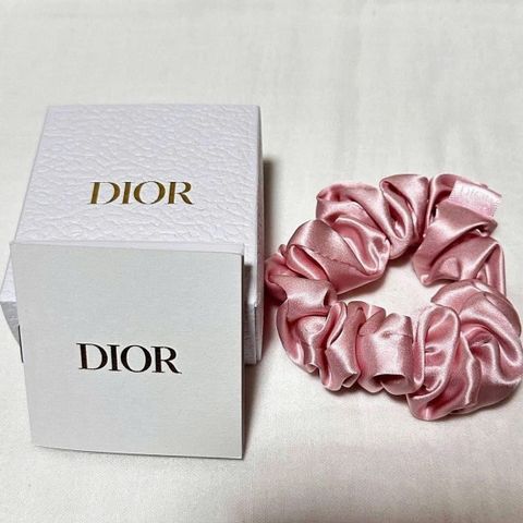 Cột Tóc Scrunchies Dior Chính Hãng - Phụ Kiện Tóc Lụa Sang Trọng, Thiết Kế Thanh Lịch Dành Cho Tín Đồ Thời Trang