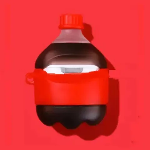 [ ᴄᴀꜱᴇ ᴀɪʀᴘᴏᴅ ]  Vỏ Bọc Airpods 1 2 PRO ( Chai nước ngọt Coca Cola ) Cho Hộp Sạc Tai Nghe AirPods 1 2 PRO