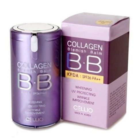 Kem Nền Cellio Collagen Blemish Balm B.B Spf 40 Pa+++ (21 Light Beige)