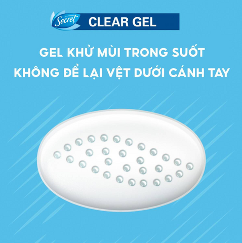 Lăn Khử Mùi Secret Clear Gel Cool Waterlily 73gr