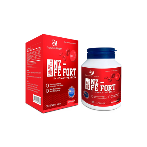 Viên Sắt Hữu Cơ New Zealand NZ FE Fort - 30 Viên