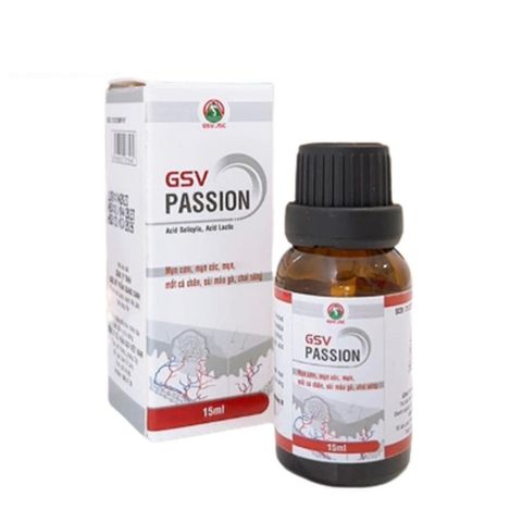 Kem Bôi GSV Passion Giảm Mụn Cóc, Mụn Cơm, Mụn Mắt Cá Chân, Sùi Mào Gà, Chai Sừng  - 15ml