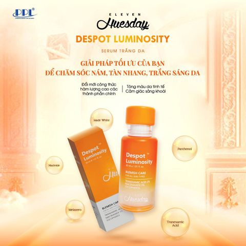 Serum Dưỡng Da Eleven Huesday 30ml - Làm Trắng, Mờ Thâm, Tái Sinh Da Xỉn Màu với Tetrapeptide 51 - Xuất Xứ Hàn Quốc