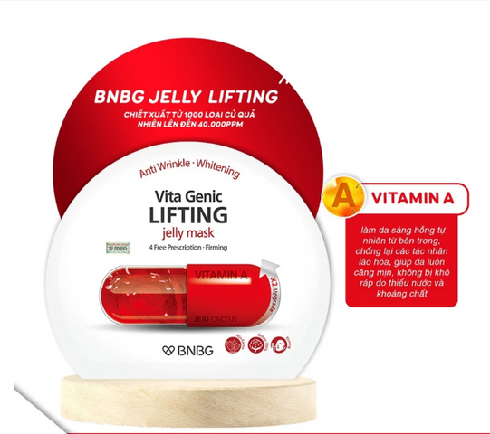 Combo 10 miếng Mặt Nạ Banobagi Vita Genic Lifting Jelly (Vitamin A)