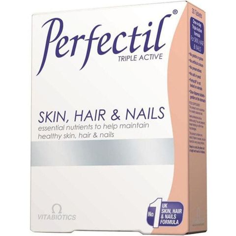 Viên Uống Làm Đẹp Da PERFECTIL - Bổ Sung Biotin, Vitamin và Chống Oxy Hóa - Thực Phẩm Bảo Vệ Sức Khỏe từ Vitabiotics 30 Viên