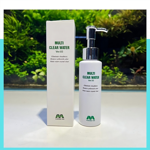 Chai Làm Trong Nước Multi Clear Water V.3 - Giải Pháp Khử Màu và Đục Nước Hồ Cá Cảnh 100ml của Multibio Lab