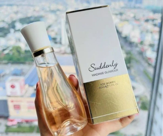 Nước Hoa Nữ Suddenly Madame Glamour Eau De Parfum 50ml - Hương Thơm Quyến Rũ, Sang Trọng, Phù Hợp Mọi Dịp