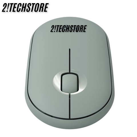 Chuột Không Dây Logitech M350 Pebble Silent Xanh Lá - Chuột Văn Phòng Kết Nối Bluetooth và USB, Thiết Kế Nhỏ Gọn, Thời Gian Sử Dụng Lâu