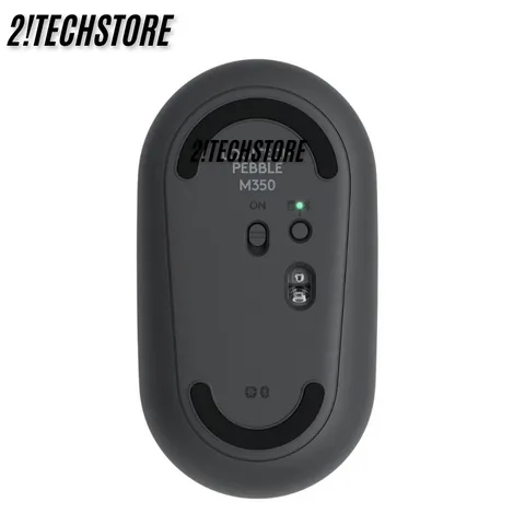 Chuột Không Dây Logitech M350 Pebble Silent - Chuột Văn Phòng Kết Nối Bluetooth, USB, Thiết Kế Mỏng, Bảo Hành 12 Tháng