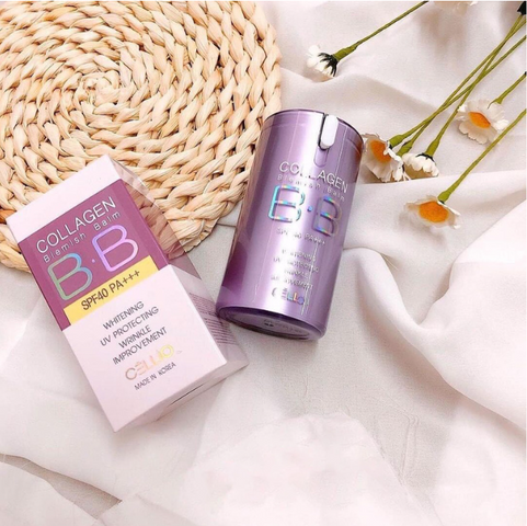 Kem Nền Cellio Collagen Blemish Balm B.B Spf 40 Pa+++ (21 Light Beige)