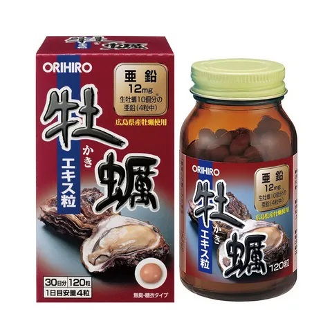 (Hàng nhập khẩu) Viên uống tinh chất hàu tươi Orihiro của Nhật Bản 120 viên