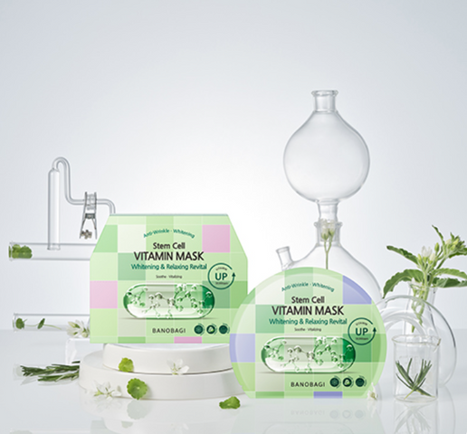 Combo 10 Miếng Mặt Nạ Banobagi Dưỡng Sáng, Thư Giãn Da Chiết Xuất Tự Nhiên (Xanh Lá) - Sản Phẩm Chăm Sóc Da Tươi Trẻ, Rạng Rỡ
