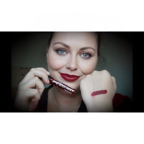 Son kem lì NYX Liquid Suede Cream Lipstick 03 Cherry Skies 240816
