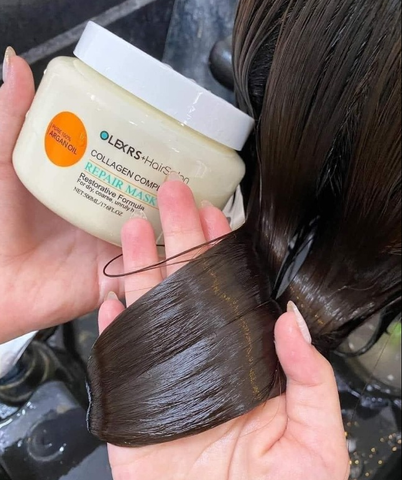 Kem Ủ Tóc Olexrs Collagen Anh 500ml - Sản Phẩm Phục Hồi Tóc Khô Xơ, Giúp Tóc Bóng Mượt và Chắc Khỏe