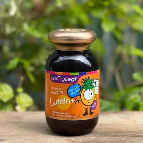 (Hàng nhập khẩu) Viên nhai Spring Leaf Aussie Lutein Kids Gummy hỗ trợ mắt cho bé