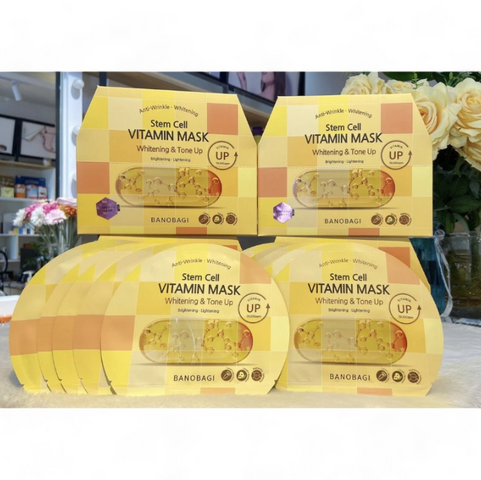 Combo Mặt Nạ Banobagi Dưỡng Sáng, Hỗ Trợ Nâng Cơ ( cam)
