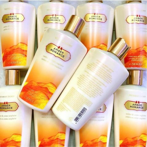 Sữa Dưỡng Thể Victoria’s Secret Amber Romance 250ml - Dưỡng ẩm và Làm sáng da với Hương thơm Quyến rũ, Sản phẩm Chăm sóc Da Cao cấp