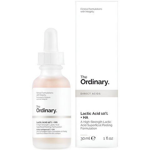 Tinh Chất Tẩy Tế Bào Chết & Cấp Nước The Ordinary Lactic Acid 10% + HA 30ml - Serum Dưỡng Da Chống Lão Hóa, Cấp Ẩm Tối Ưu