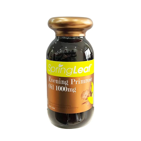 (Hàng nhập khẩu) Viên uống tinh dầu hoa anh thảo Spring Leaf Evening Primrose Oil 1000mg