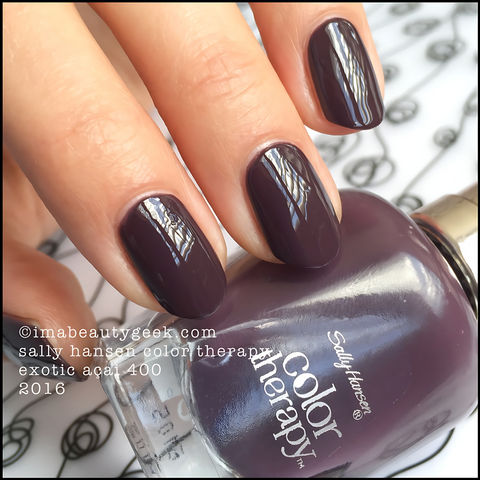 Sơn móng tay Sally Hansen Color Therapy Nail Polish - 400 Exotic Acai