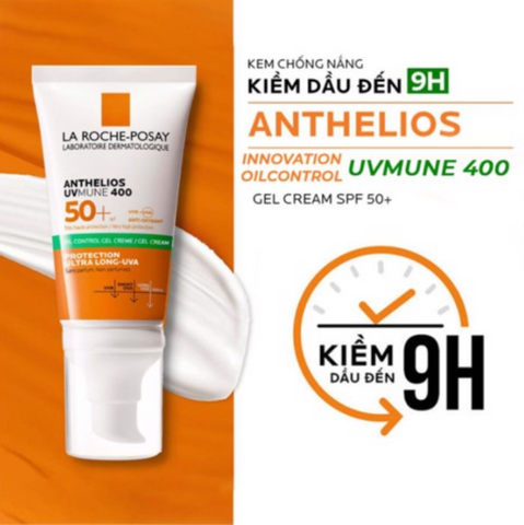 (Hàng nhập khẩu) Gel chống nắng La Roche-Posay Anthelios UVmune 400 SPF 50+ 50ml