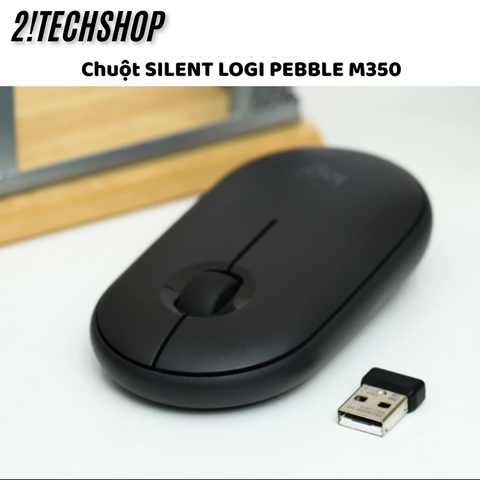 Chuột Không Dây Bluetooth Logitech M350 Đen - Thiết Kế Nhỏ Gọn, Click Im Lặng, Phụ Kiện Văn Phòng Chất Lượng cao