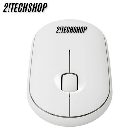 Chuột Không Dây Bluetooth Logitech M350 Trắng - Thiết Kế Nhỏ Gọn, Click Silent, Dùng Cho Máy Tính, Laptop, Văn Phòng, Bảo Hành 12 Tháng