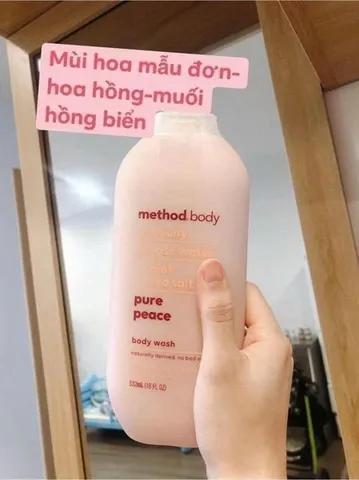 Sữa Tắm Dưỡng Sáng Da Method Body Wash Pure Peace 532ml