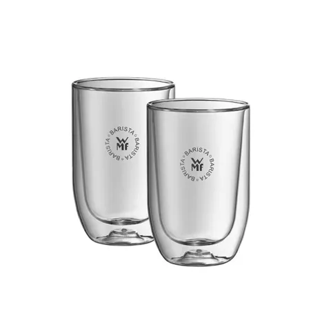 Bộ 2 cốc WMF Barista 280ml Latte Macchiato 2 lớp chịu nhiệt - Cốc pha chế đồ uống nóng lạnh, thiết kế sang trọng